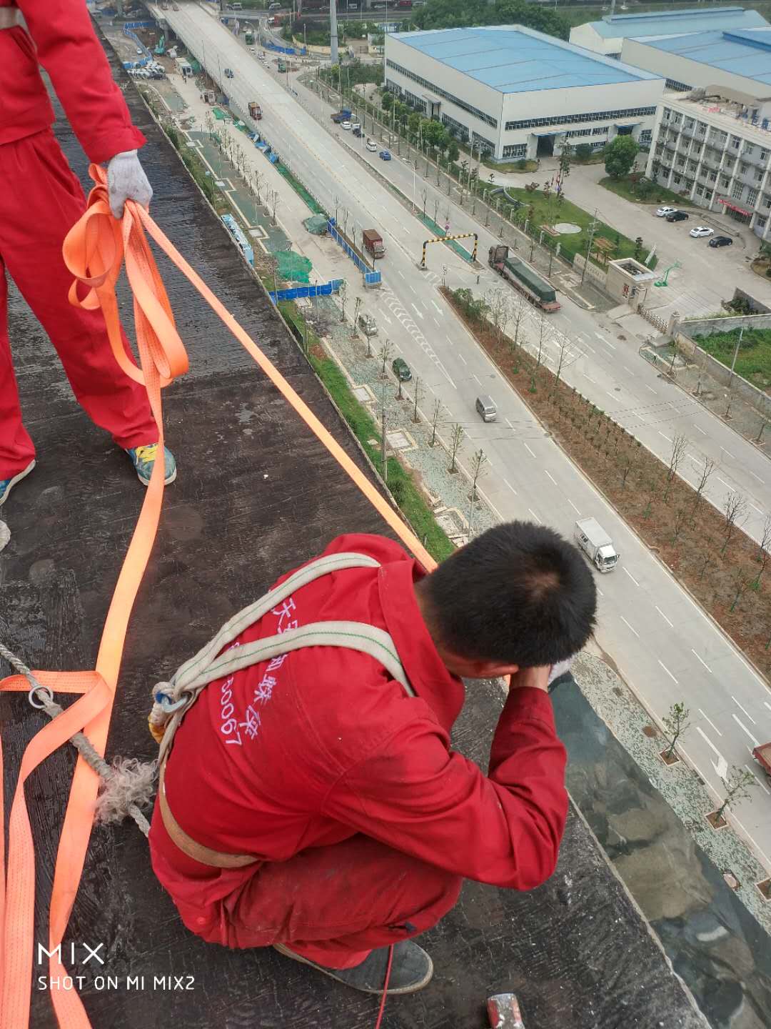西高電器屋檐保護維修施工圖